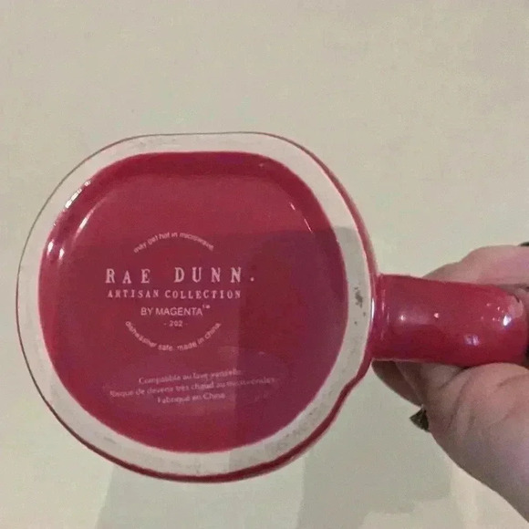 Rae Dunn  red let it snow Christmas mug - Picture 5 of 5